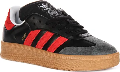 Produktbild von Adidas Samba XLG J in Schwarz Rot für Jugendliche – 5 UK - 38 EU - 5.5 US / Black Red