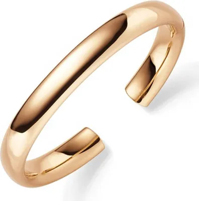 Produktbild von Armspange offener Armreif Armschmuck aus 585 Gold Rotgold 9mm breit oval