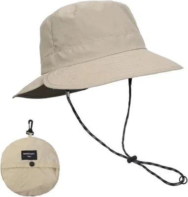 Productafbeelding van Famanu zonnehoed met UV-bescherming - Opvouwbare cowboyhoed, verstelbaar van 53-59 cm