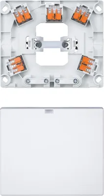 Image de UP Stove Connection Box with Plug-in Grey - La boîte de connexion de l'appareil est connectée par MEG101...