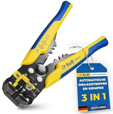 Produktbild von Famanu 3-in-1 Automatische Abisolierzange und Crimpzange - Kabelverarbeitung