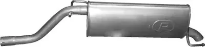 Produktbild von POLMO 07.439 Endschalldämpfer für OPEL Corsa D Schrägheck (S07) Auspuff