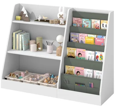 Productafbeelding van Drie Laags Kinderplank met Speelgoedorganizer