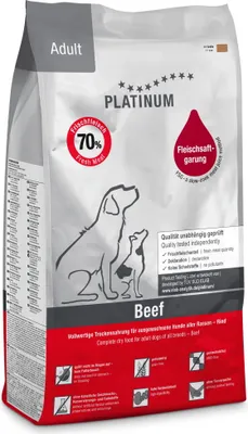 Immagine prodotto di Platinum Natural Adult Beef 5 kg