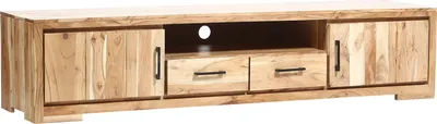 Produktbild von Lowboard TV-Schrank 205 x 50 x 45 cm Akazie natur SARAH