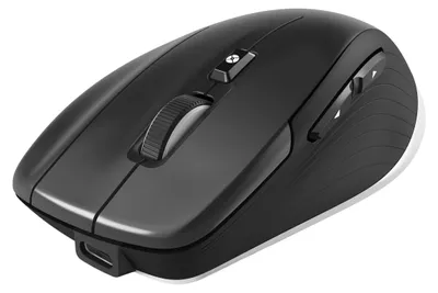 Produktbild von 3Dconnexion CadMouse Compact, rechts, Optisch, RF Wireless + Bluetooth + USB Type-C, 7200 DPI, Schwarz