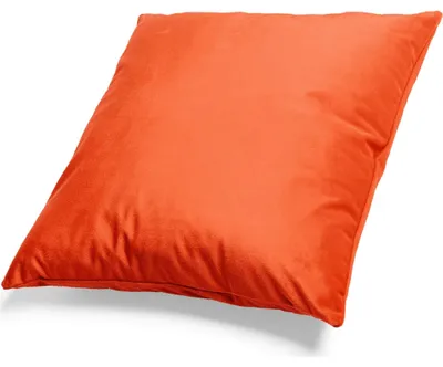 Zdjęcie produktu dla Mikropolarowa poszewka na poduszkę 50x50 cm Łososiowa