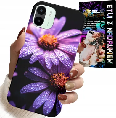 Obrázok produktu pre Puzdro pre Xiaomi Redmi A2 - Ružový kryt Daisy Flower