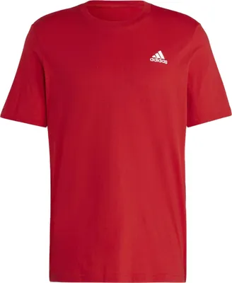 Productafbeelding van Adidas Essentials T-shirt met enkel jersey en klein geborduurd logo, model IC9290