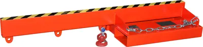 Produktbild von BAUER Lastarm - 2.500 kg - Länge 1.600 mm - 3 Abstände möglich - feuerrot