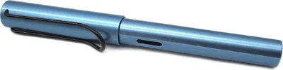Produktbild von LAMY AL-star leichter Füllhalter 0E1 aus Aluminium in aquatic mit ergonomischem Griff und polierter Stahlfeder Stichbreite Mittel, inkl. Tintenpatrone T 10 blau