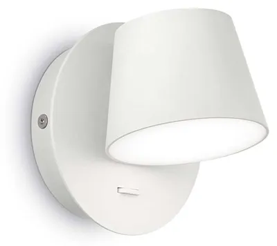 Image de Ideal Lux Applique murale Gim Ap1 Blanc