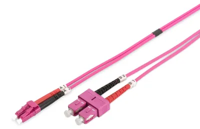 Productafbeelding van Glasvezelkabel OM4 – 10 m – LC naar SC – Duplex Multimode