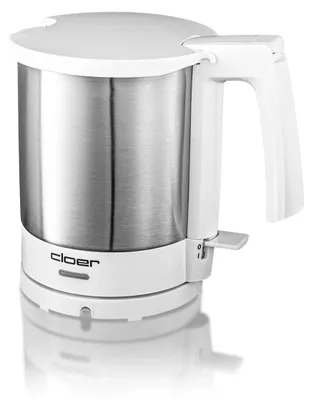Wasserkocher 1,5 L, 2000 W, Edelstahl, Trockenschutz