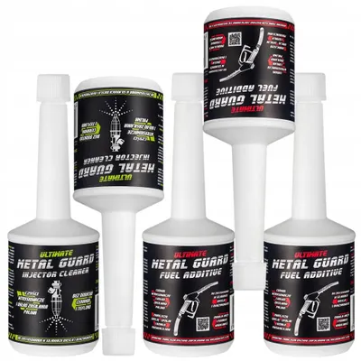 Produktbild von Metal Guard Kraftstoffadditiv Set 1000 ml Diesel Benzin LPG Injektorreiniger DPF FAP für 10.000 km Einspritzdüsen Schutz