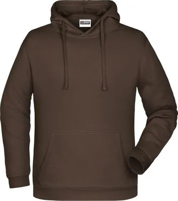 Produktbild von Promo Hoody Man Klassisches Kapuzensweat brown, Gr. M