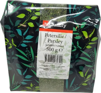 Produktbild von TGQ Petersilie gerebelt 500g Beutel Gewürz Kräuter Kochen Küche Gastro