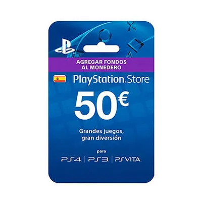 Immagine prodotto di Sony Ps Store 50€ Voucher Europa PAL
