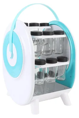 Obrázok produktu pre 360° otočný úložný stojan do kuchyne