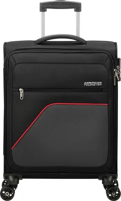 Image de American Tourister trolley Sky Surfer Spinner 55 / 20 TSA Trolley Black / Red noir
