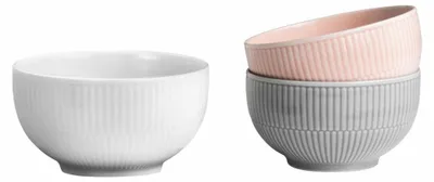Immagine prodotto di Seltmann Weiden Müslischalen-Set 3-tlg. Amina, Schüsseln, Bowlschalen, Porzellan, Bunt, 980 ml, 001.775142