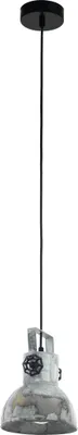 Produktbild von BARNSTAPLE Hängeleuchte Hängelampe Pendellampe Pendelleuchte - H110 x Ø17,5 cm - schwarz - 1X40W exkl. - IP20
