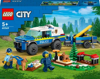 Image de LEGO® City Entraînement mobile des chiens policiers 60369