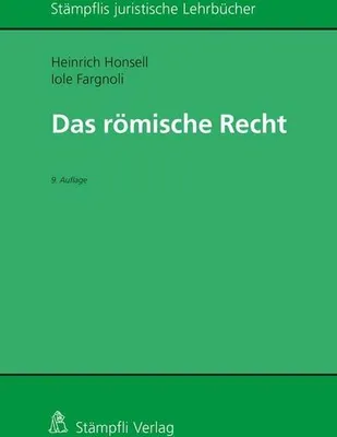Obrázek produktu pro Römisches Recht