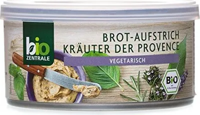 Produktbild von biozentrale Brotaufstrich Kräuter der Provence, 6er Pack (6 x 125 g)