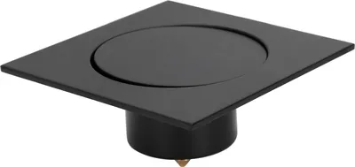 Produktbild von Bodenablaufsieb Pop Up Typ für Badezimmer Dusche Toilette Schnelles Ablaufen Quadratisch AntiOverflow OdorResistant(Schwarz )