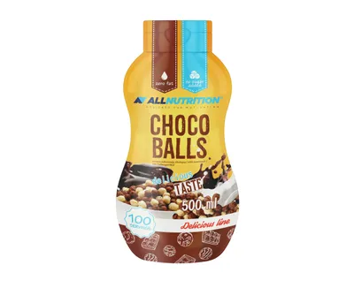 Produktbild von ALLNUTRITION Sweet Sauce 500ml Milchschokolade süße Soße ohne Zucker