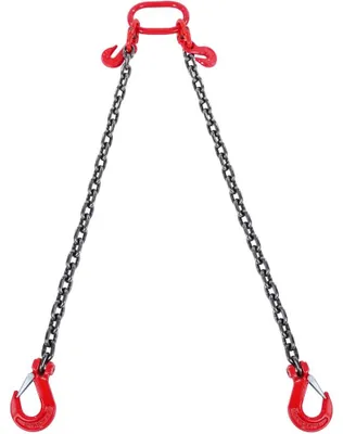 Image de Chaîne de levage G80 - Diamètre de 3/8 de pouce - Longueur de 180 cm - Capacité de 5000 kg