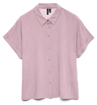 Productafbeelding van Vero Moda 5715870564013, overhemd, dames, rood, lichtroze, maat XS