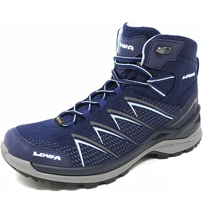 Produktbild von Lowa - Ferrox Pro GTX Mid - Damen - Wanderstiefel, Größe 4, Farbe: navy eisblau