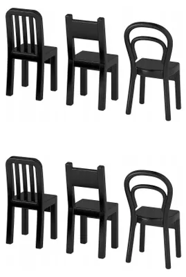 Produktbild von IKEA FJANTIG Haken Schwarz 3 Stück Praktisch zur Aufbewahrung