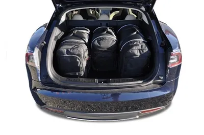 Image de Tesla Model S Ev 2012-2016 Pack De Sacs 4 Par