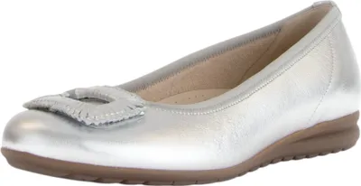 Produktbild von Gabor Comfort Ballerina Silber in Gr. 41