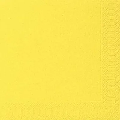 Produktbild von Duni Servietten gelb 33 x 33 cm - 50er Pack