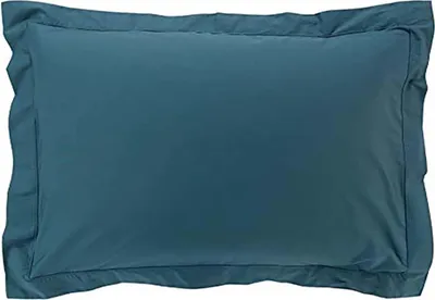 Produktbild von 2 blaue Perkal-Kissenbezüge 50 x 70 cm
