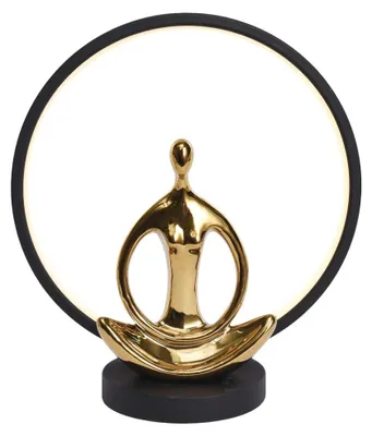 Produktbild von ZUMALINE LED-Tischleuchte 150 lm 3000K Gold ohne Netzteil YOGA ED81F134U
