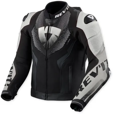 Produktbild von Revit Hyperspeed 3 Pro Motorrad Lederjacke, schwarz/weiß, 50