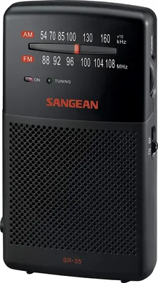 Produktbild von Sangean SR-35 Radio, UKW/MW, Kopfh?rer-Ausgang, Akkubetrieb