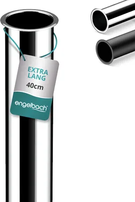 Produktbild von Engelbach® Universal Tauchrohr für Siphon 400mm  1 1/4 Zoll x 32mm, Chrom