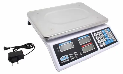 Obrázok produktu pre Elektronická obchodná váha s LCD displejom 200g - 40kg Satra
