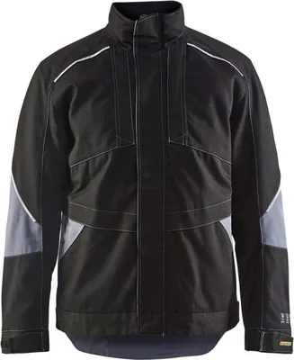 Produktbild von Blakläder Flammschutz Winterjacke 4961 1516 in schwarz/grau, Größe:XL