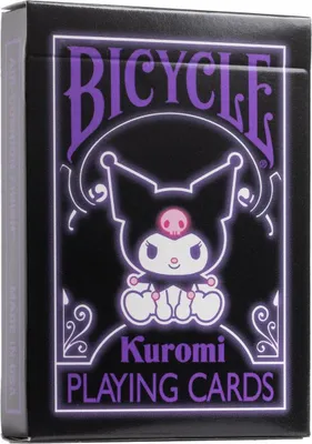 Produktbild von Bicycle Kuromi (Designer Spielkarten, Poker, Skat...)