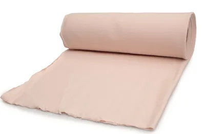 Produktbild von French Terry, Baumwolle Sweatshirtstoff, Puderrosa 50 x 185 cm