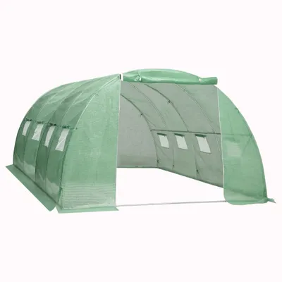 Image de vidaXL Serre 16 m² 4x4x2 m