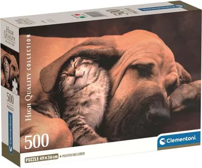 Produktbild von Clementoni High Quality Collection 35583, 500 Stück(e), Tiere, 18 Jahr(e)
