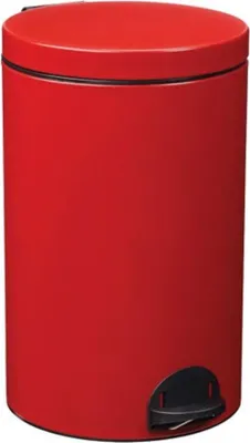 Image de Poubelle à pédale 20l rouge - Rossignol - 90259 - Élora
